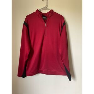 Men’s Nike Golf Large Red Therma-Fit Collared Jacket